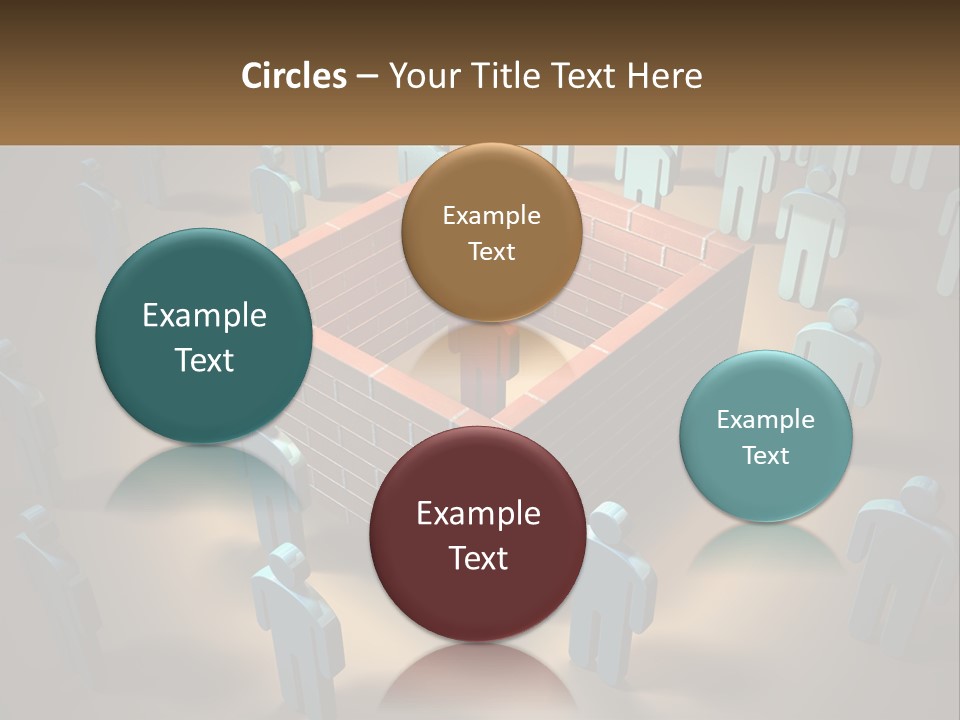 Cityscape Modern Shape PowerPoint Template