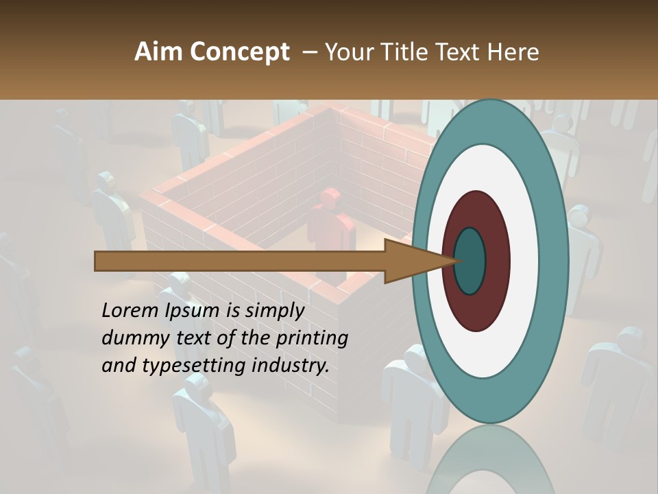 Cityscape Modern Shape PowerPoint Template