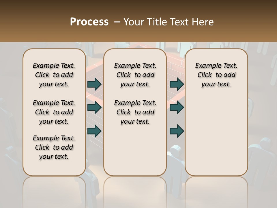 Cityscape Modern Shape PowerPoint Template