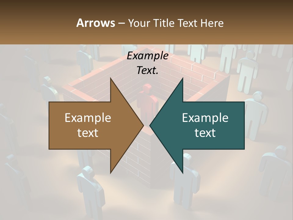 Cityscape Modern Shape PowerPoint Template
