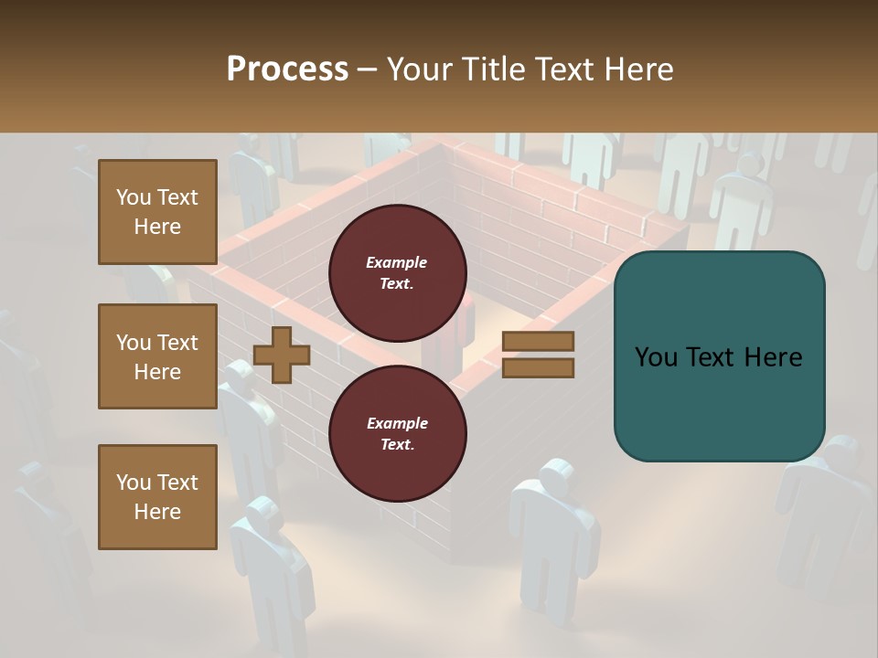 Cityscape Modern Shape PowerPoint Template