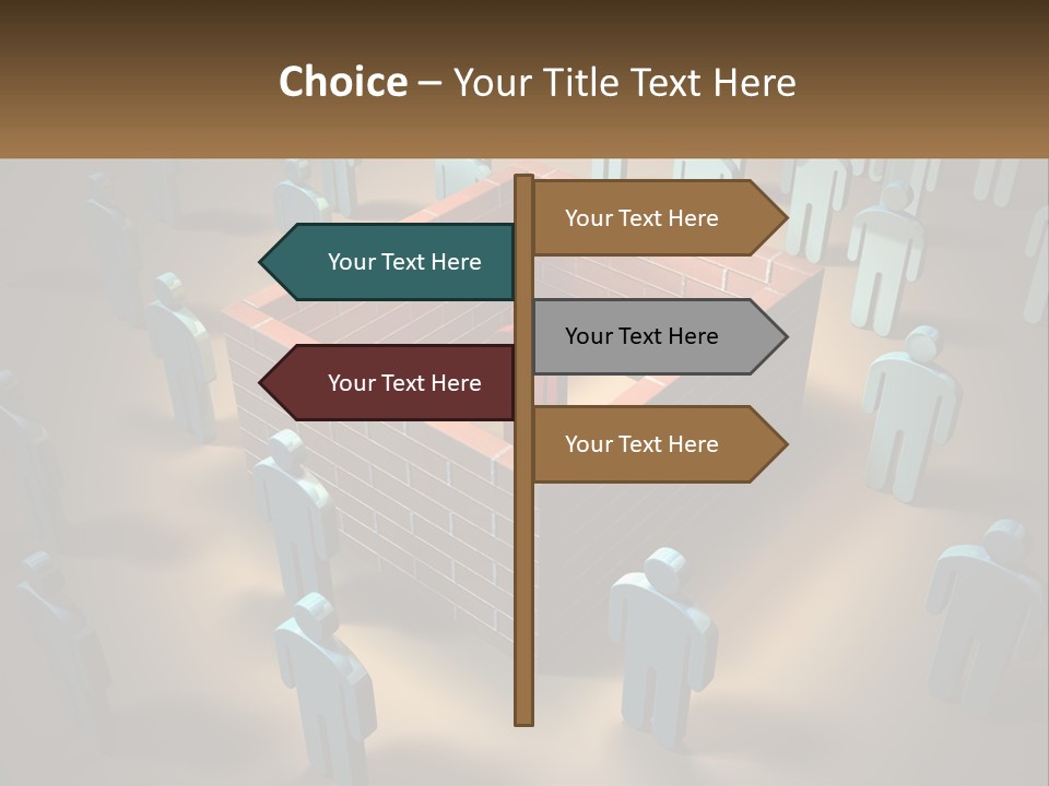 Cityscape Modern Shape PowerPoint Template