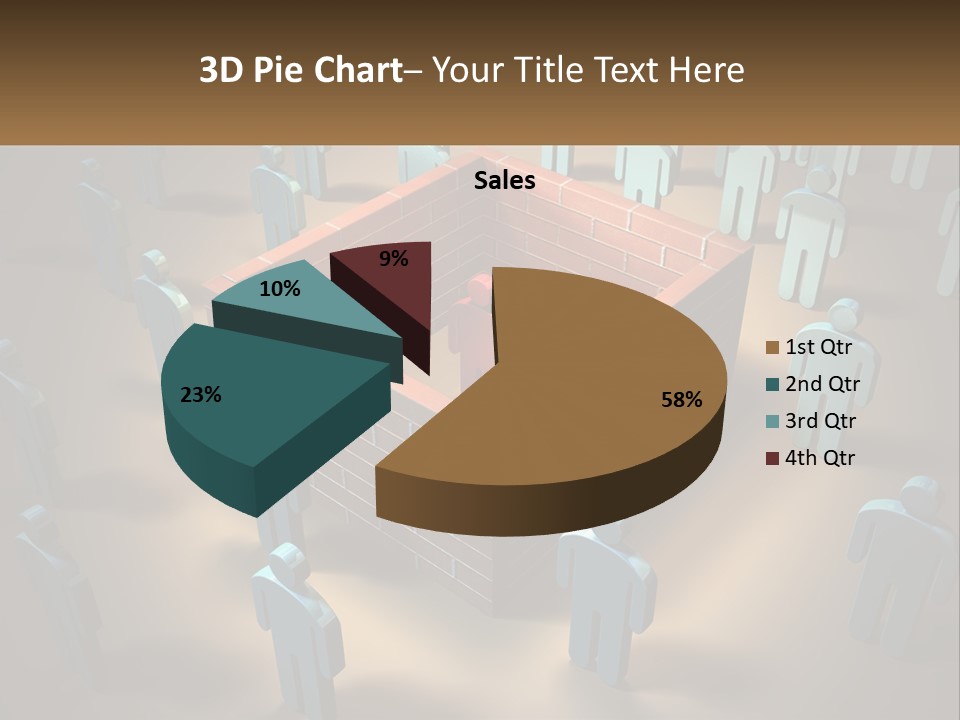 Cityscape Modern Shape PowerPoint Template