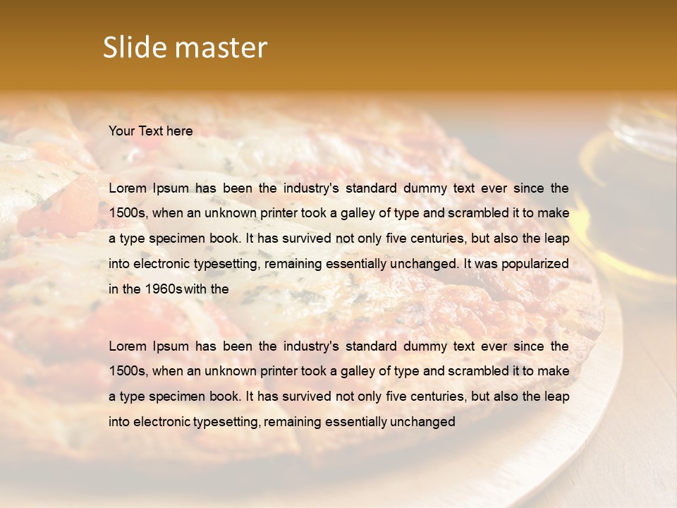 Tall City Shape PowerPoint Template