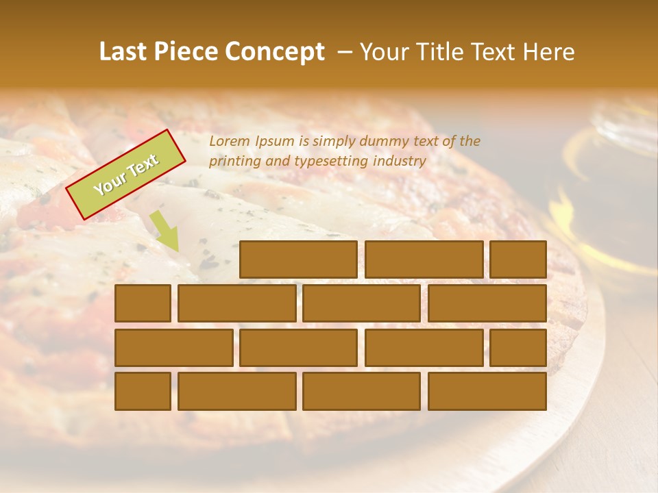 Tall City Shape PowerPoint Template