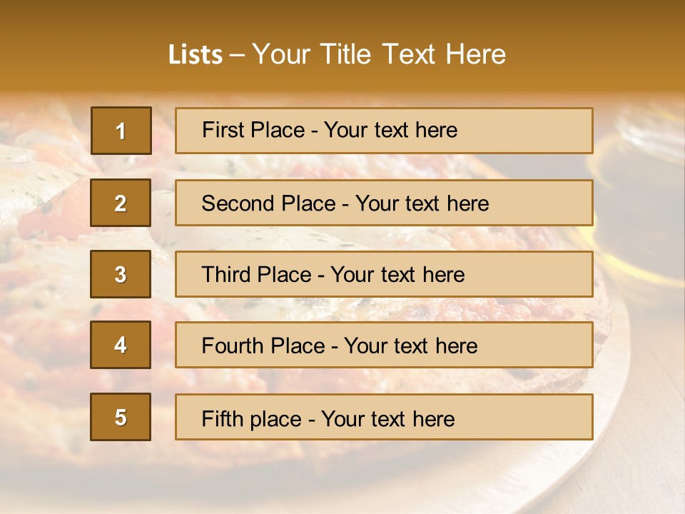 Tall City Shape PowerPoint Template