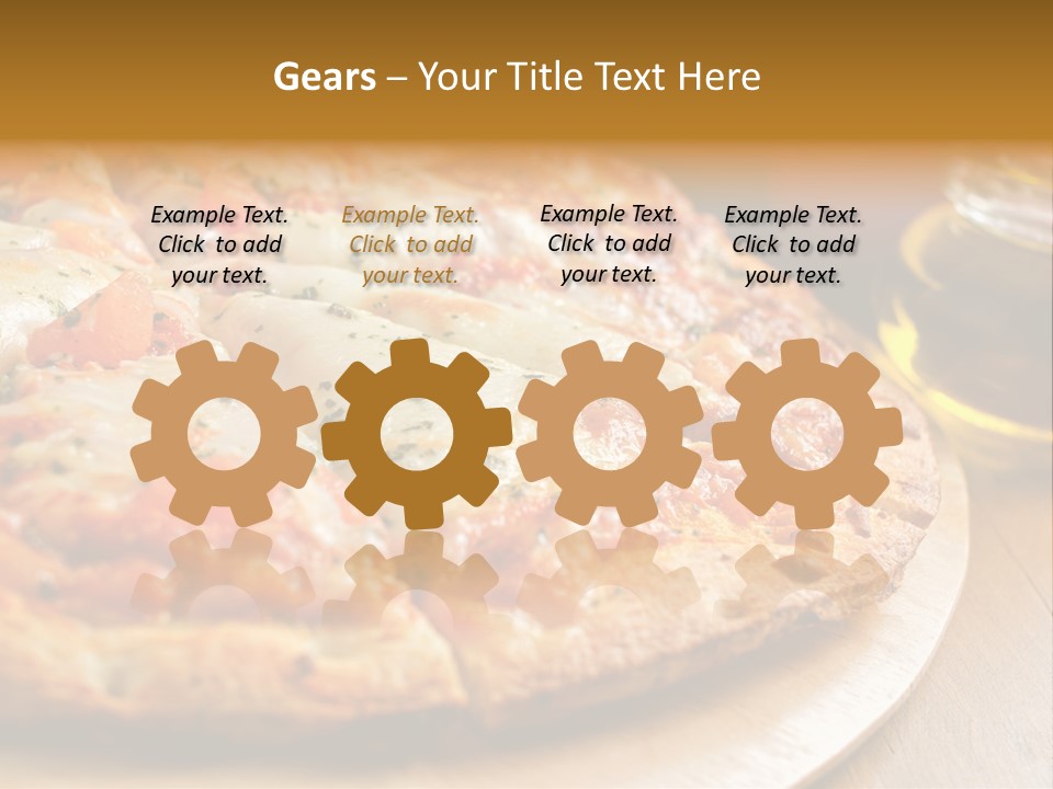 Tall City Shape PowerPoint Template