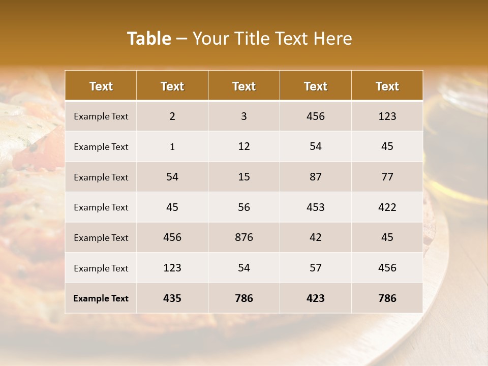 Tall City Shape PowerPoint Template