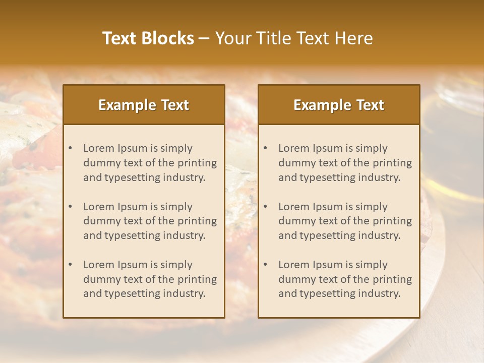 Tall City Shape PowerPoint Template