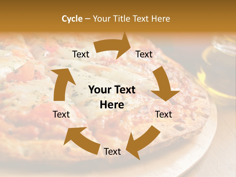 Tall City Shape PowerPoint Template
