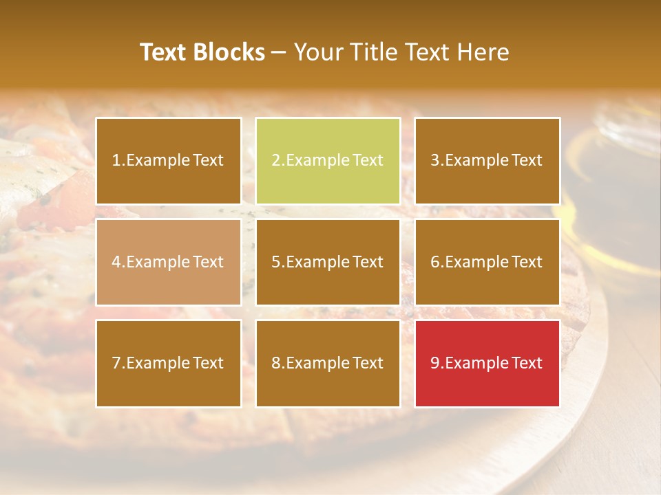 Tall City Shape PowerPoint Template