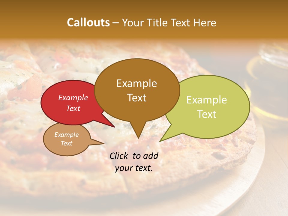 Tall City Shape PowerPoint Template