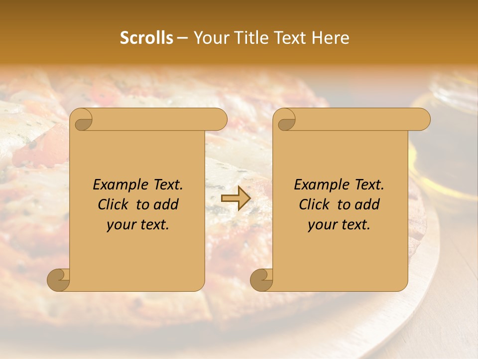 Tall City Shape PowerPoint Template