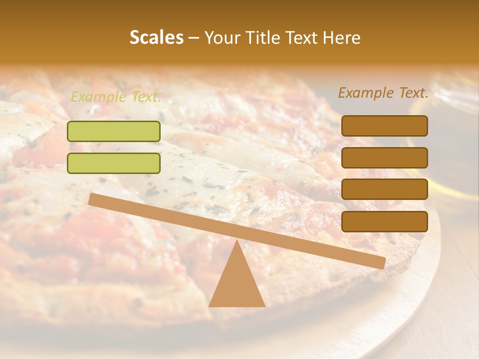Tall City Shape PowerPoint Template
