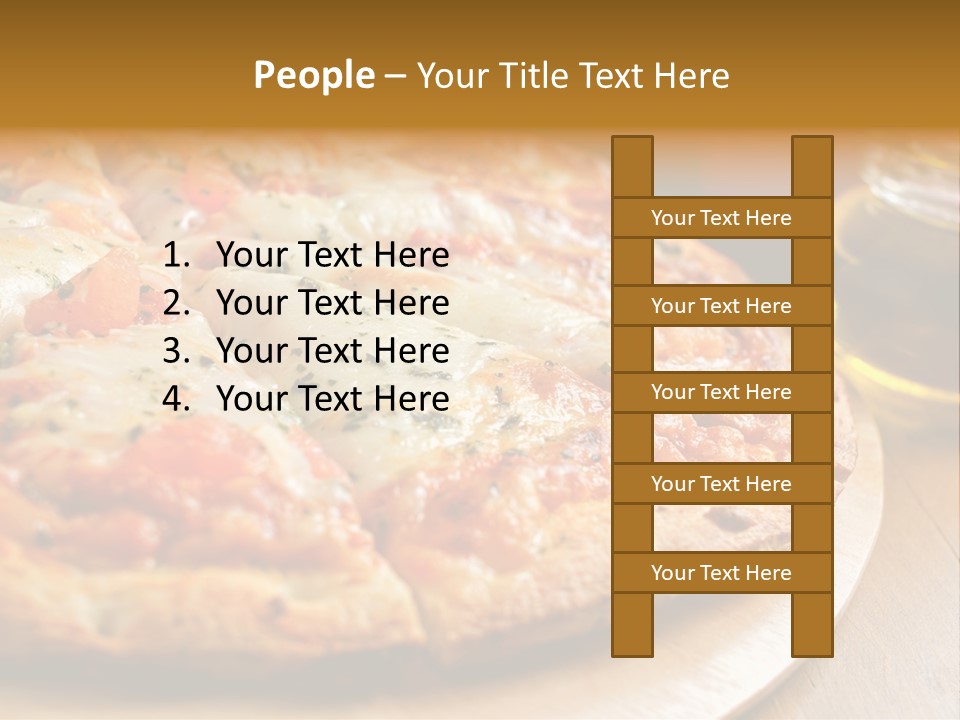 Tall City Shape PowerPoint Template