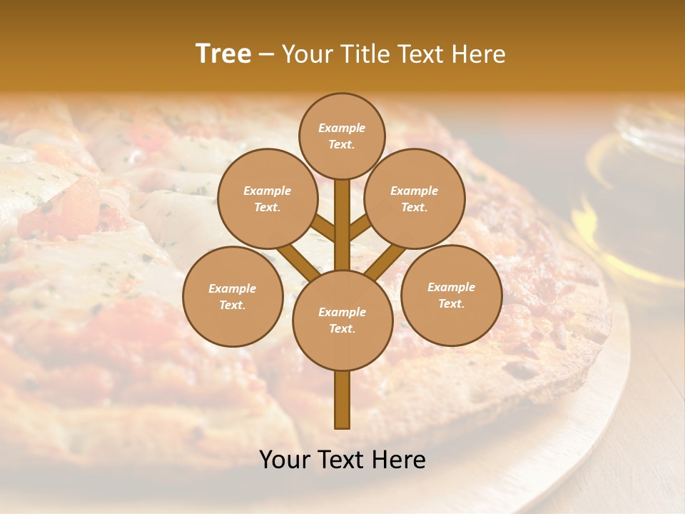 Tall City Shape PowerPoint Template