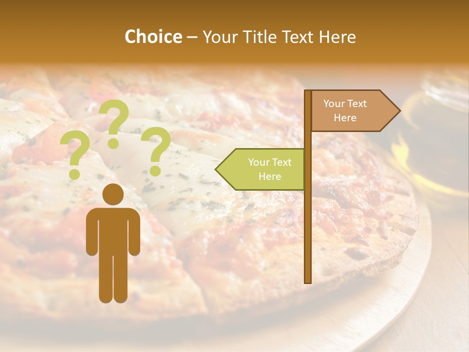 Tall City Shape PowerPoint Template
