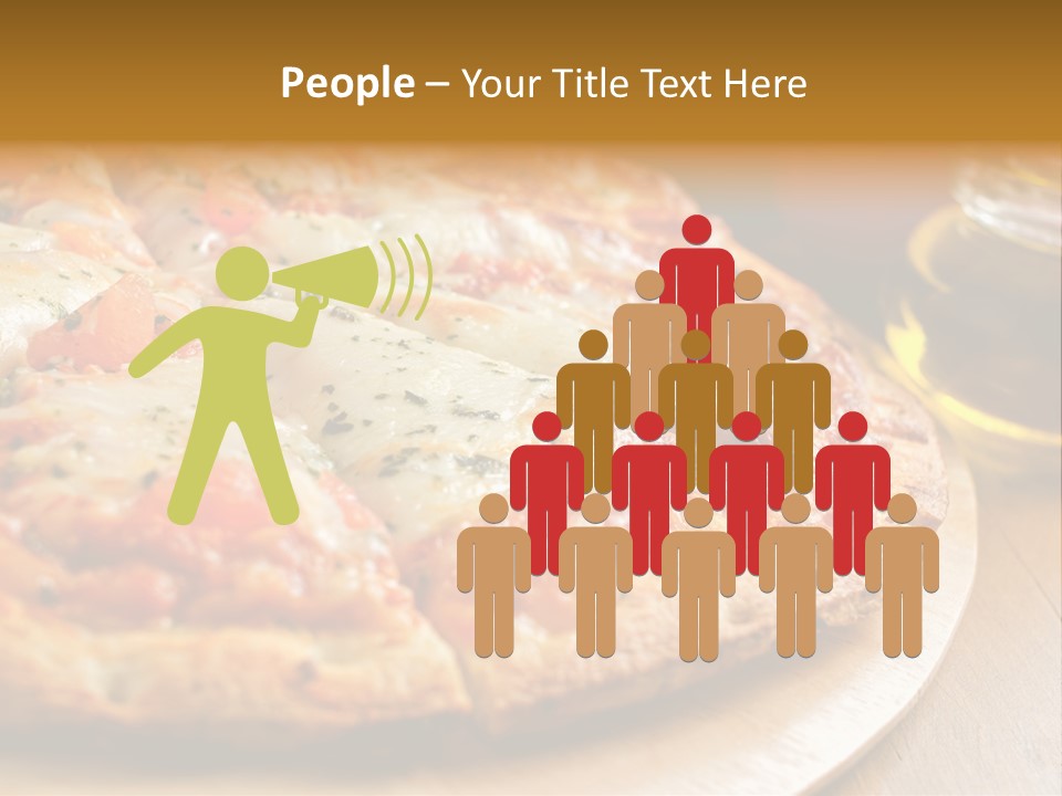 Tall City Shape PowerPoint Template