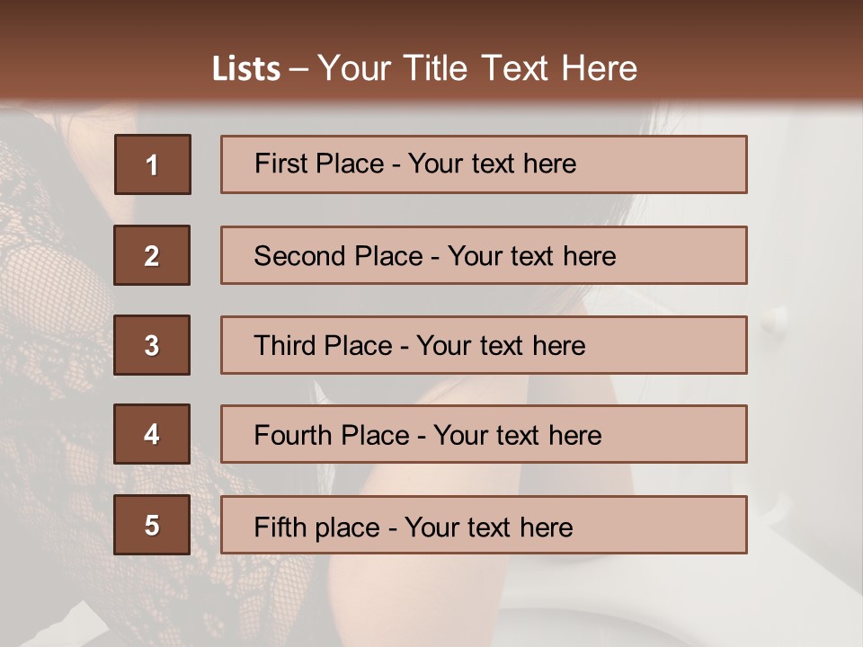 Tall Modern View PowerPoint Template