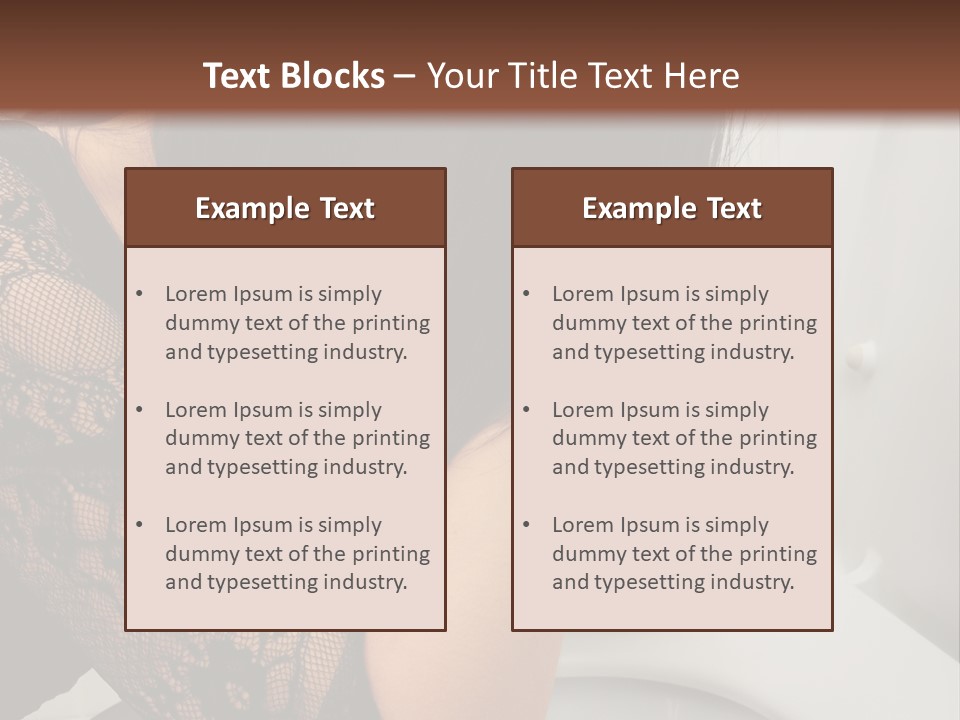 Tall Modern View PowerPoint Template