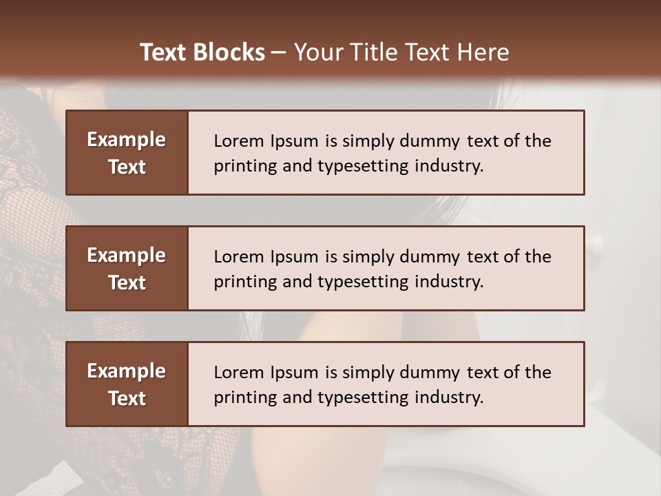 Tall Modern View PowerPoint Template