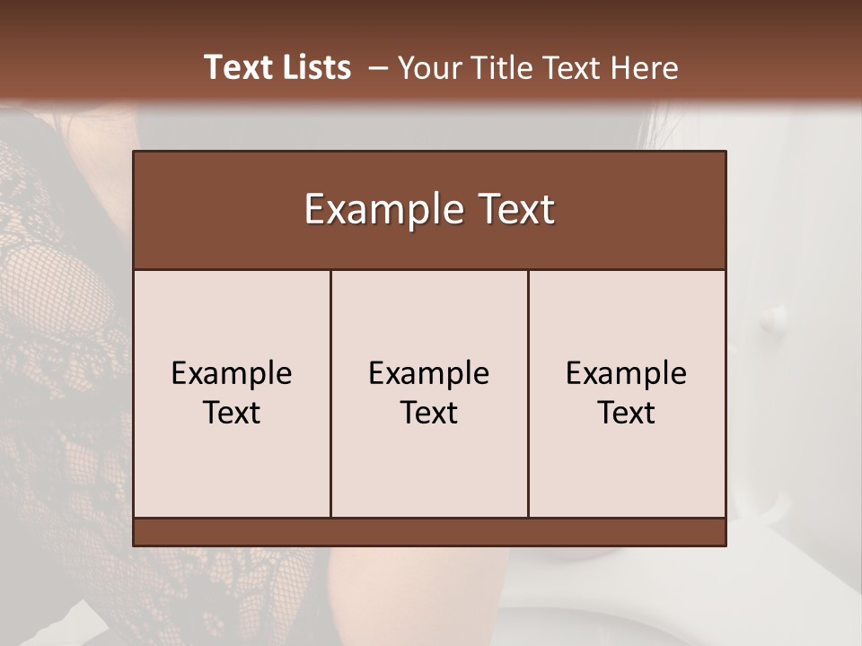 Tall Modern View PowerPoint Template