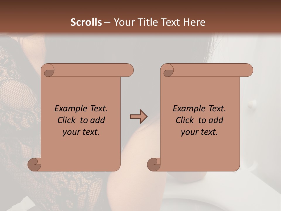 Tall Modern View PowerPoint Template
