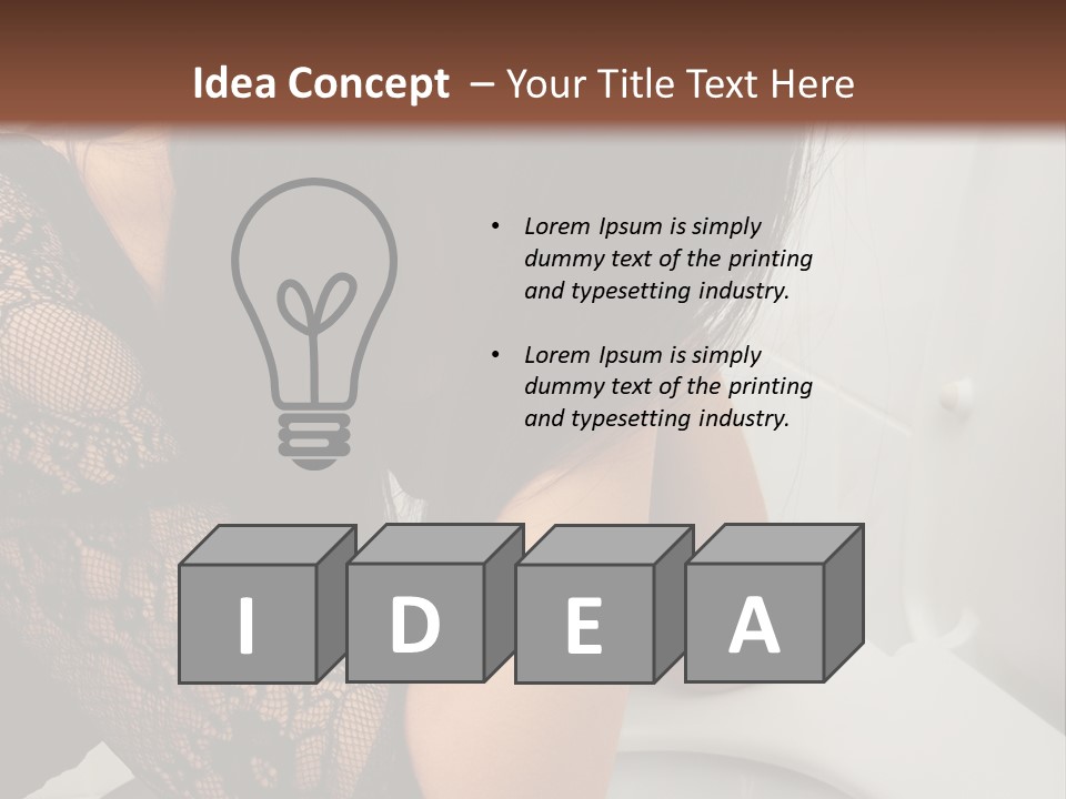 Tall Modern View PowerPoint Template