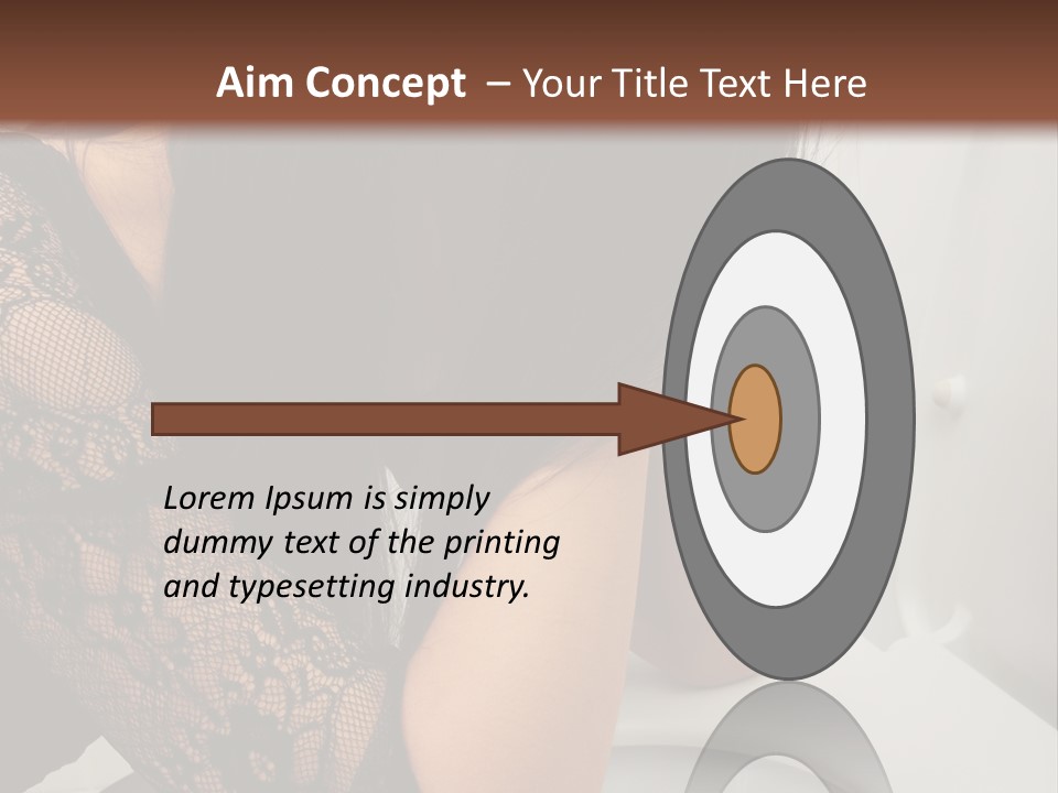 Tall Modern View PowerPoint Template
