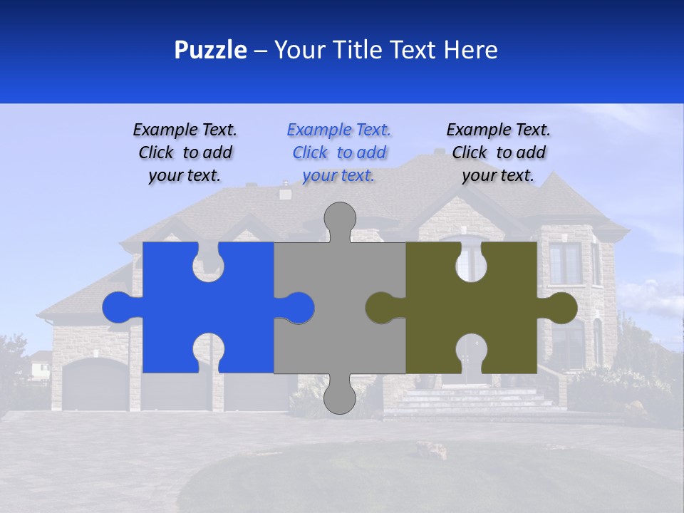 Skyscraper Light Square PowerPoint Template
