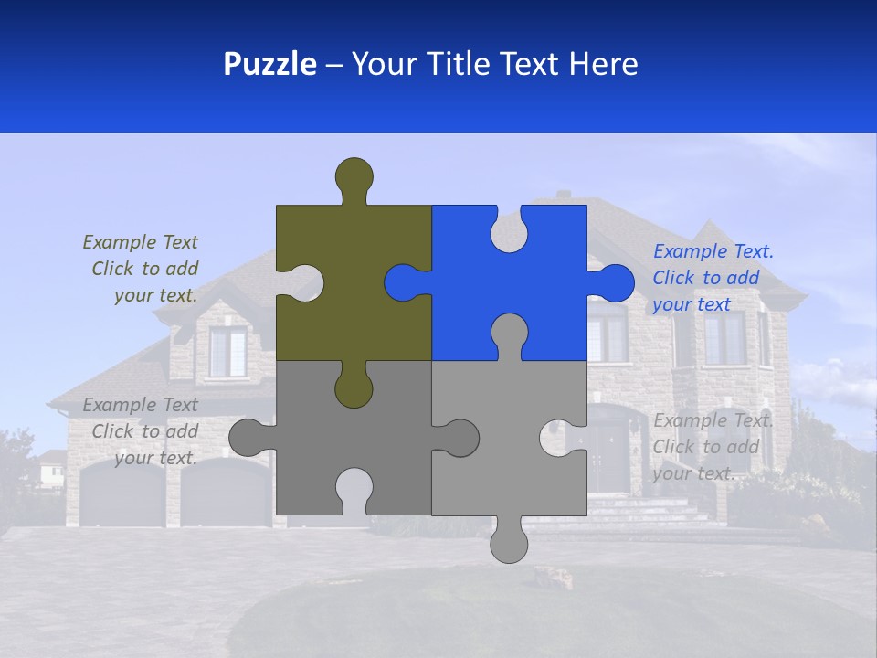Skyscraper Light Square PowerPoint Template