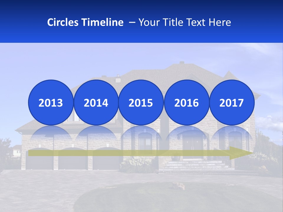 Skyscraper Light Square PowerPoint Template