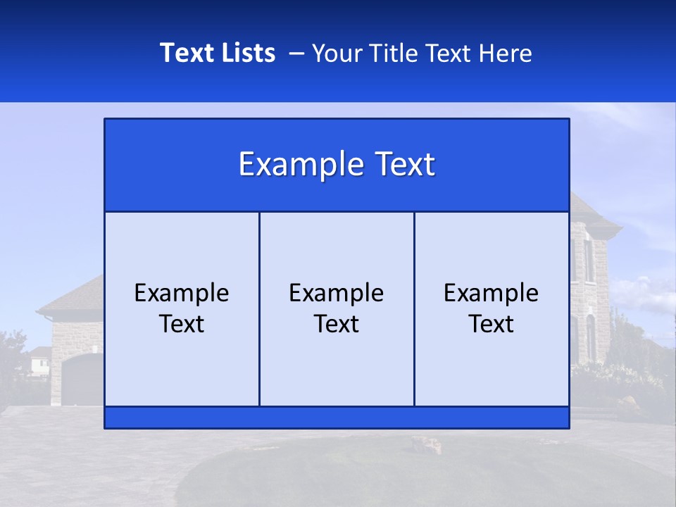 Skyscraper Light Square PowerPoint Template