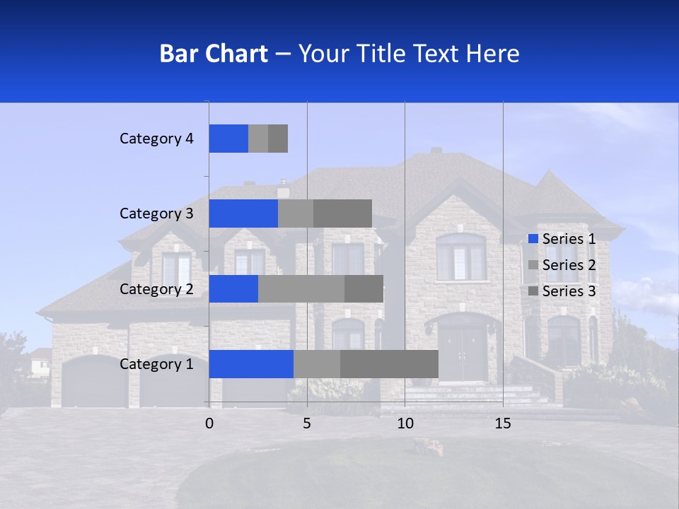 Skyscraper Light Square PowerPoint Template