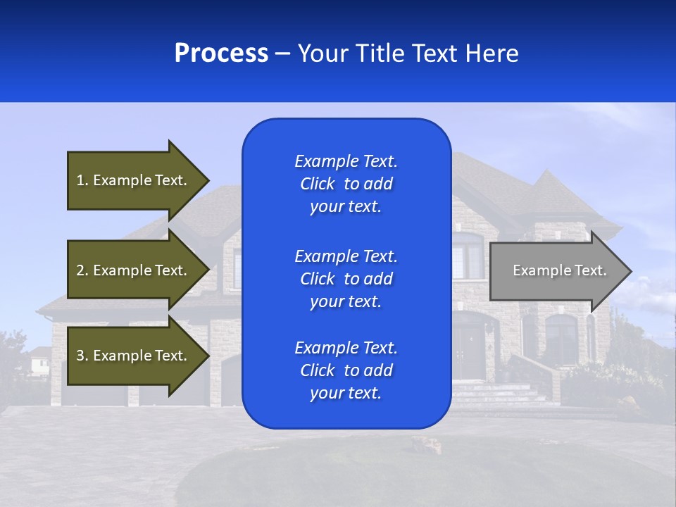 Skyscraper Light Square PowerPoint Template