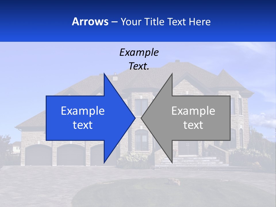 Skyscraper Light Square PowerPoint Template