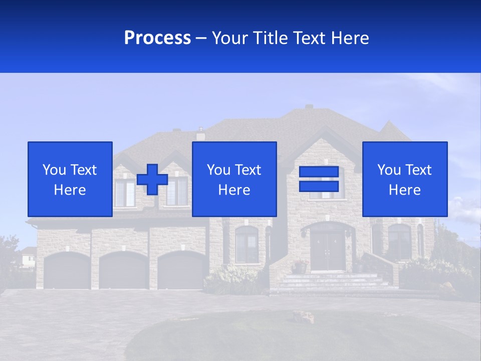 Skyscraper Light Square PowerPoint Template