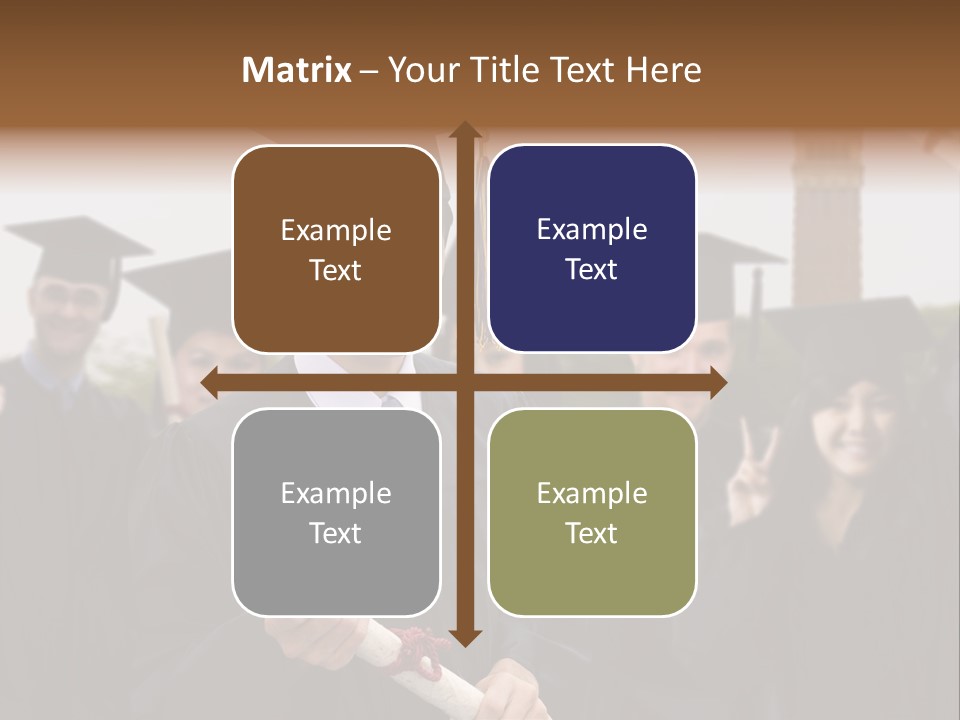 Light Cube Illustration PowerPoint Template