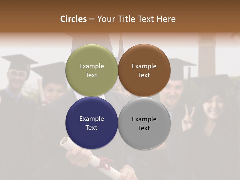 Light Cube Illustration PowerPoint Template