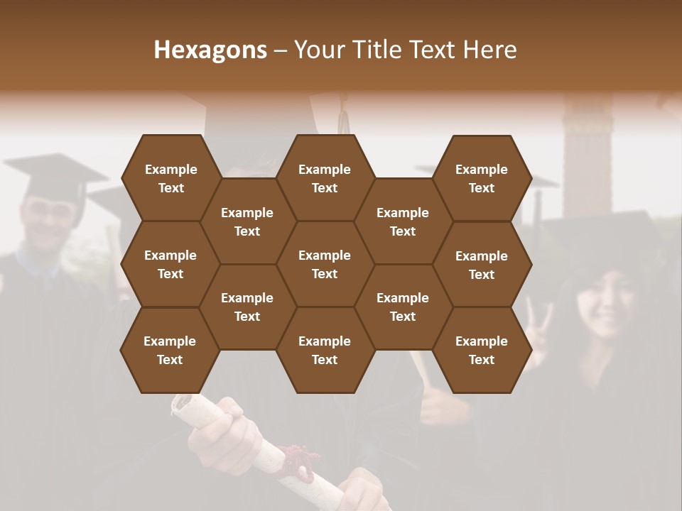 Light Cube Illustration PowerPoint Template