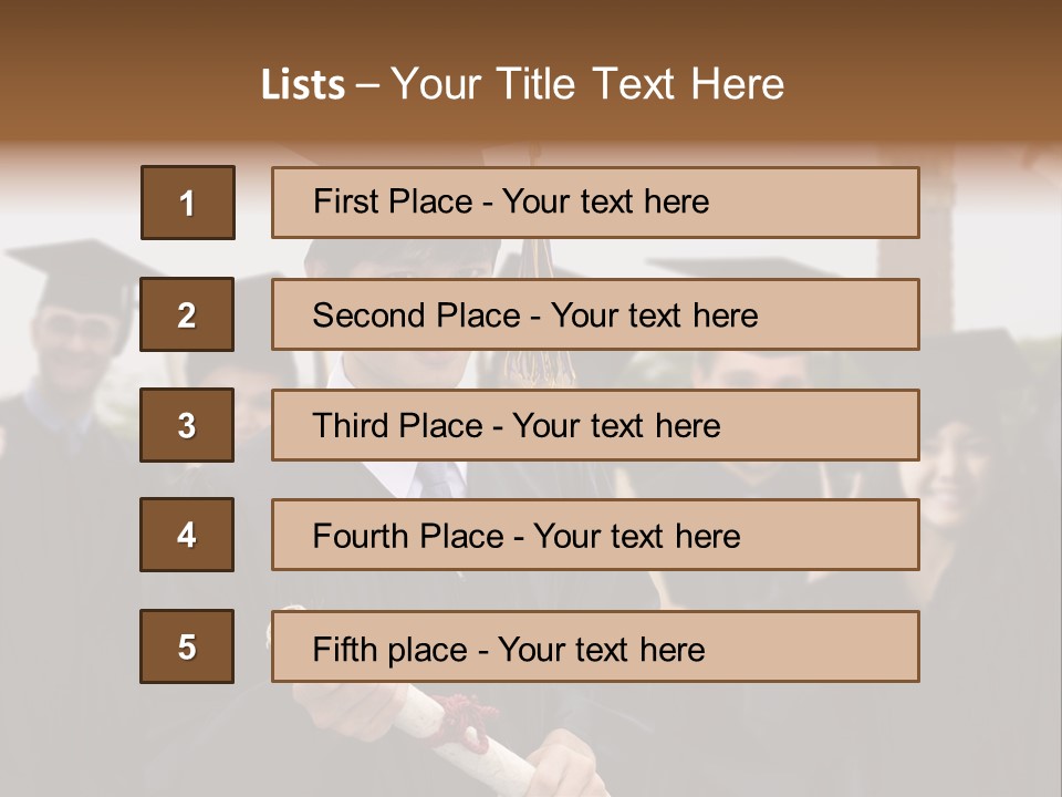 Light Cube Illustration PowerPoint Template