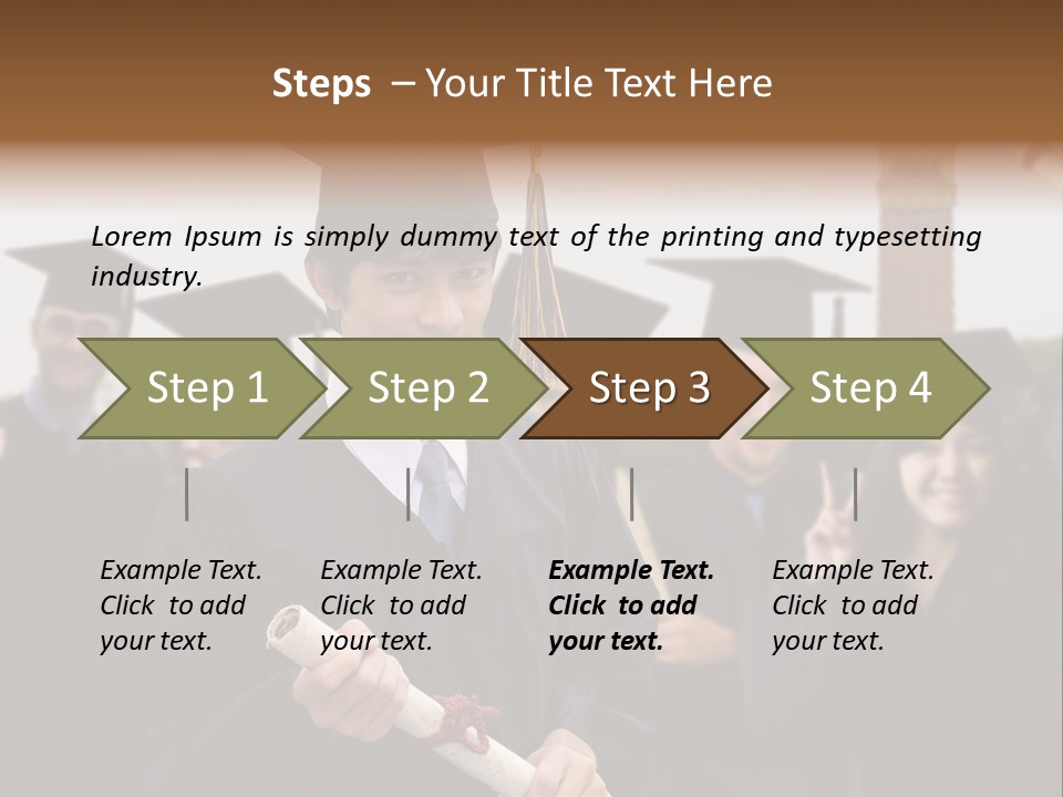 Light Cube Illustration PowerPoint Template