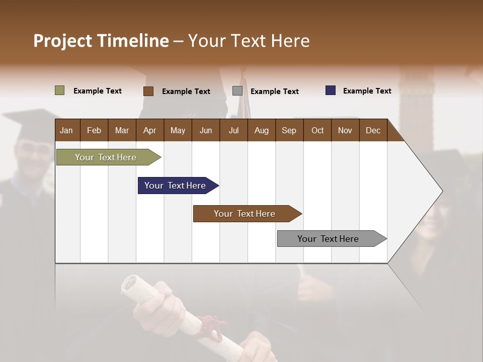 Light Cube Illustration PowerPoint Template