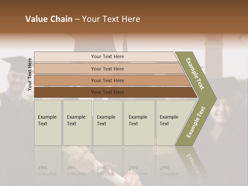 Light Cube Illustration PowerPoint Template