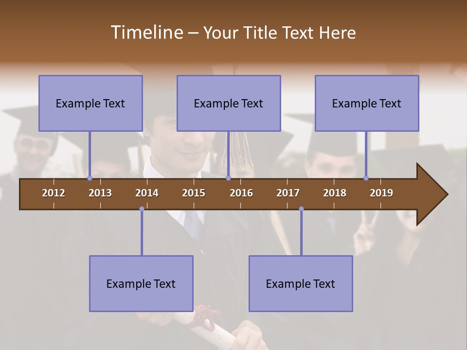 Light Cube Illustration PowerPoint Template