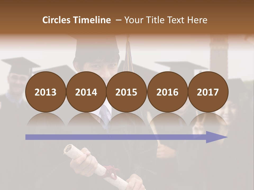 Light Cube Illustration PowerPoint Template