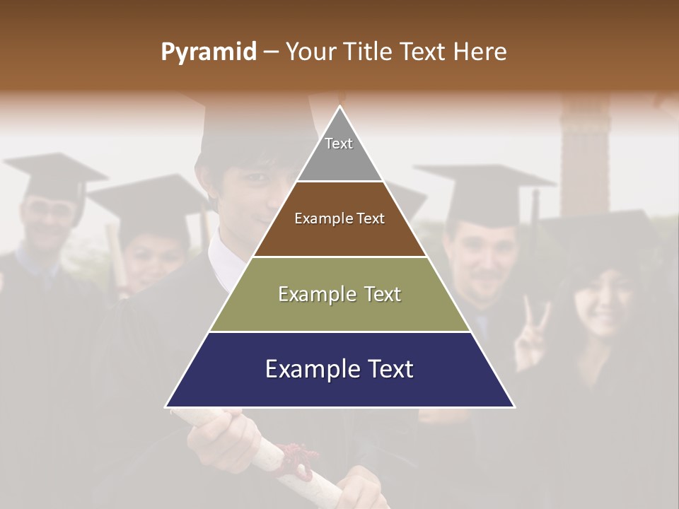 Light Cube Illustration PowerPoint Template
