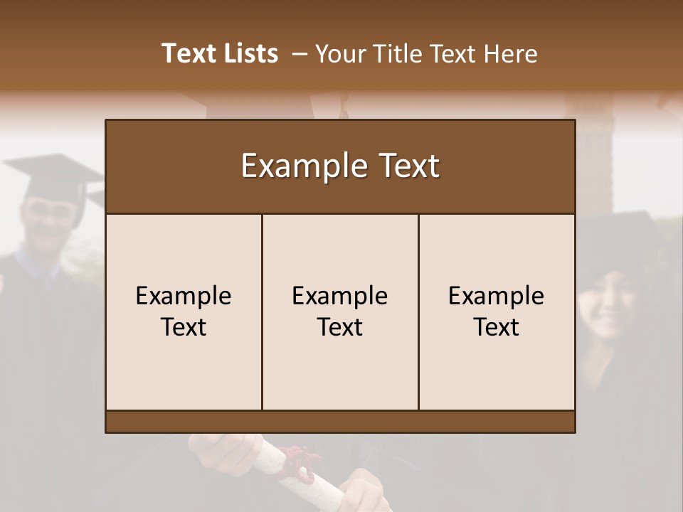 Light Cube Illustration PowerPoint Template