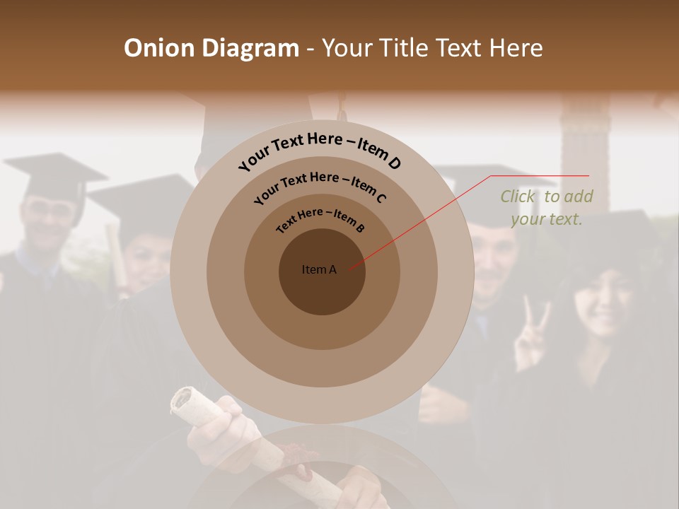Light Cube Illustration PowerPoint Template