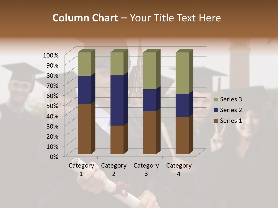 Light Cube Illustration PowerPoint Template
